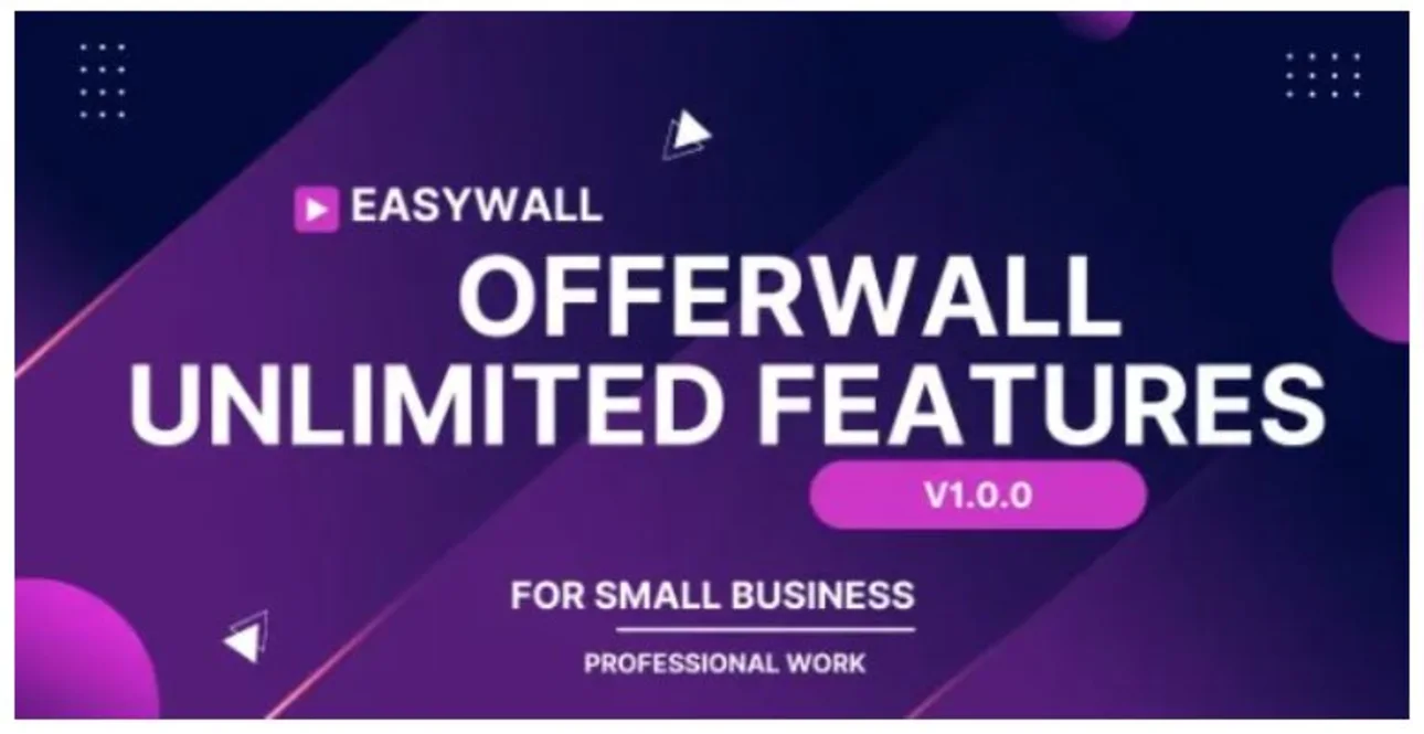 EasyWall Offerwall Script and Advertising – PHP Script - nulled